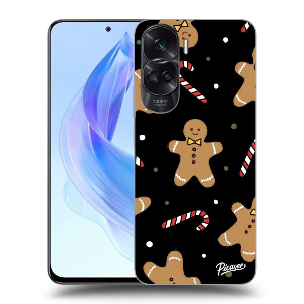 Silikonový černý Obal Pro Honor 90 Lite 5G - Gingerbread