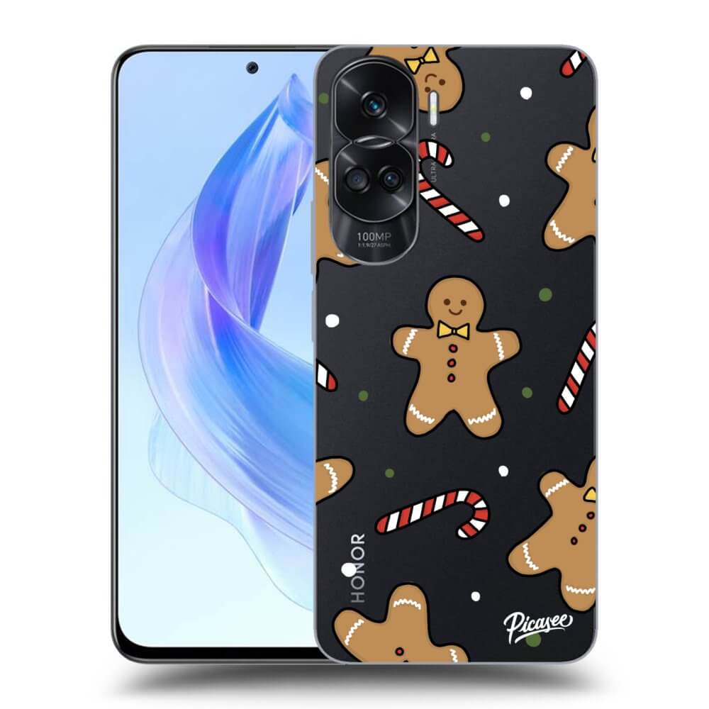 Silikonový Průhledný Obal Pro Honor 90 Lite 5G - Gingerbread