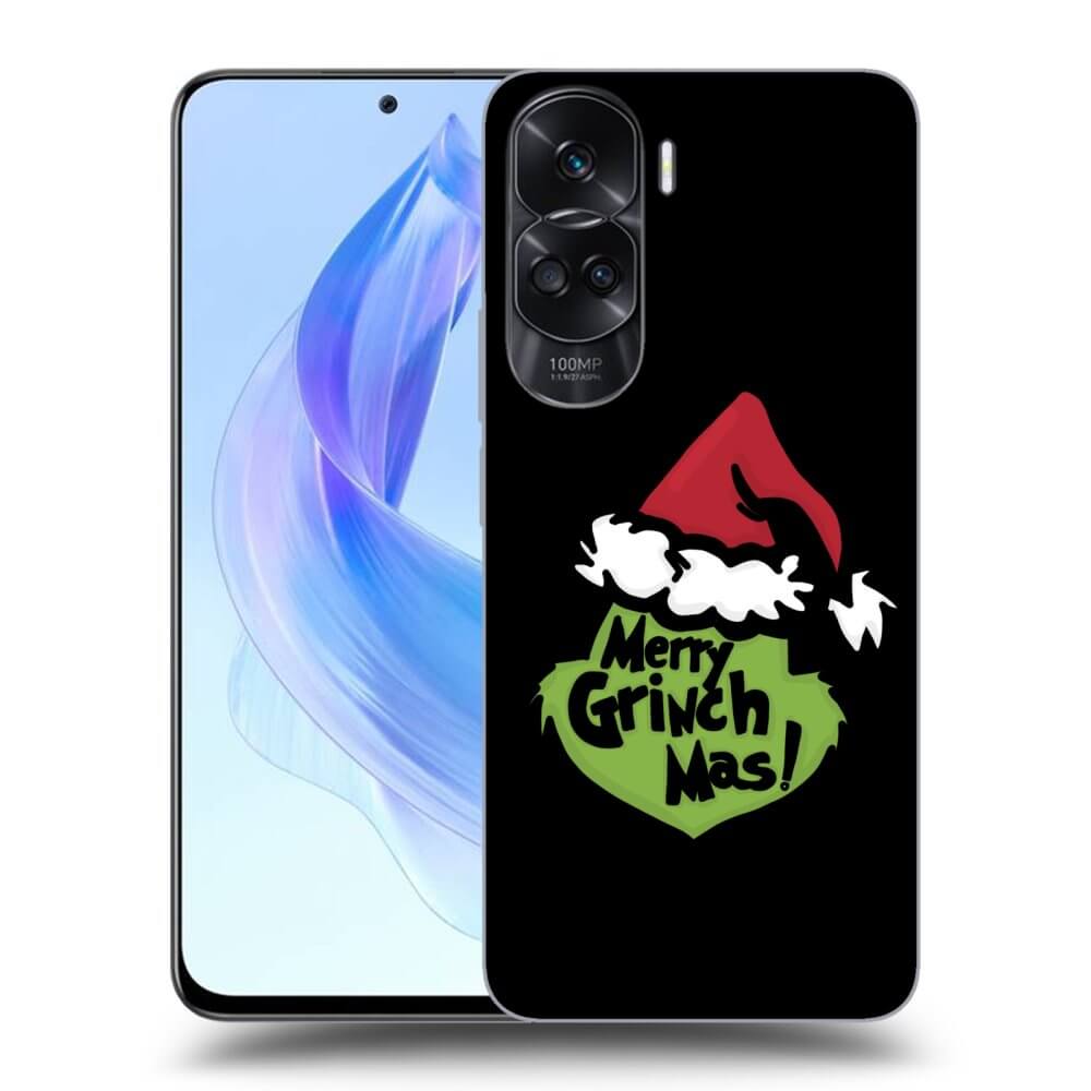 Silikonový černý Obal Pro Honor 90 Lite 5G - Grinch 2