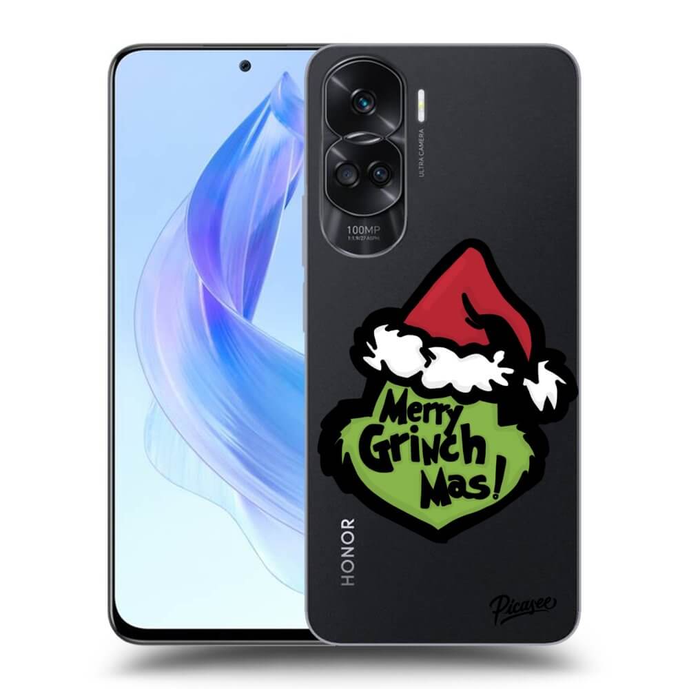 Silikonový Průhledný Obal Pro Honor 90 Lite 5G - Grinch 2