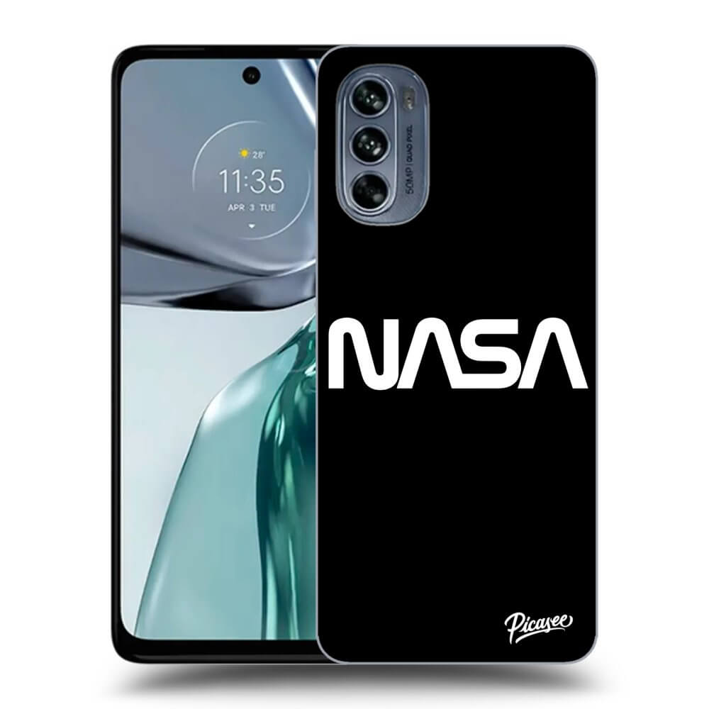 Silikonový černý Obal Pro Motorola Moto G62 - NASA Basic