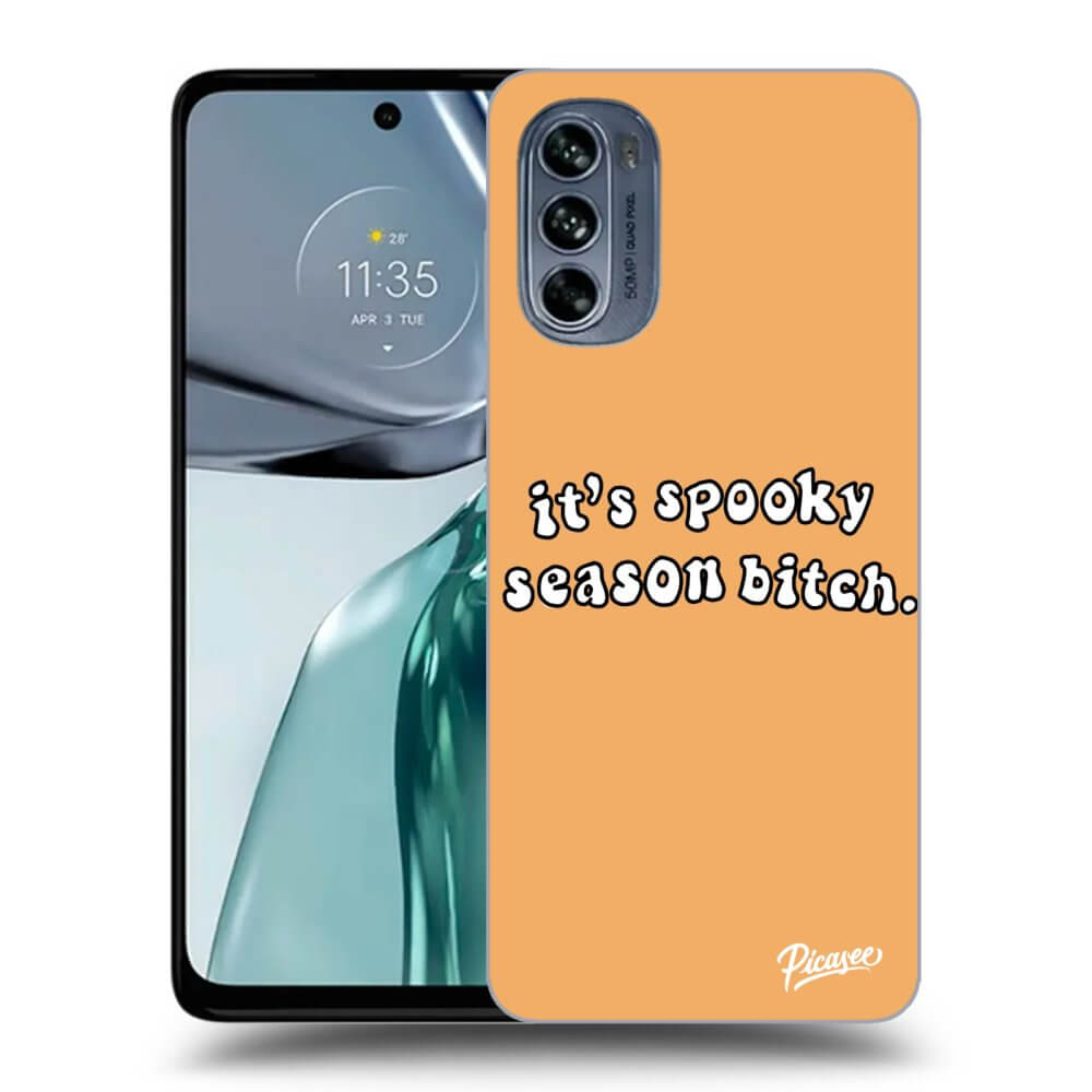 Silikonový Průhledný Obal Pro Motorola Moto G62 - Spooky Season