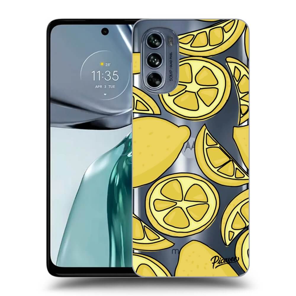 Silikonový Průhledný Obal Pro Motorola Moto G62 - Lemon