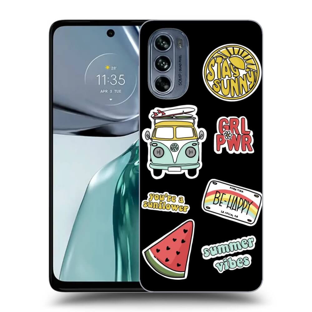 Silikonový černý Obal Pro Motorola Moto G62 - Summer