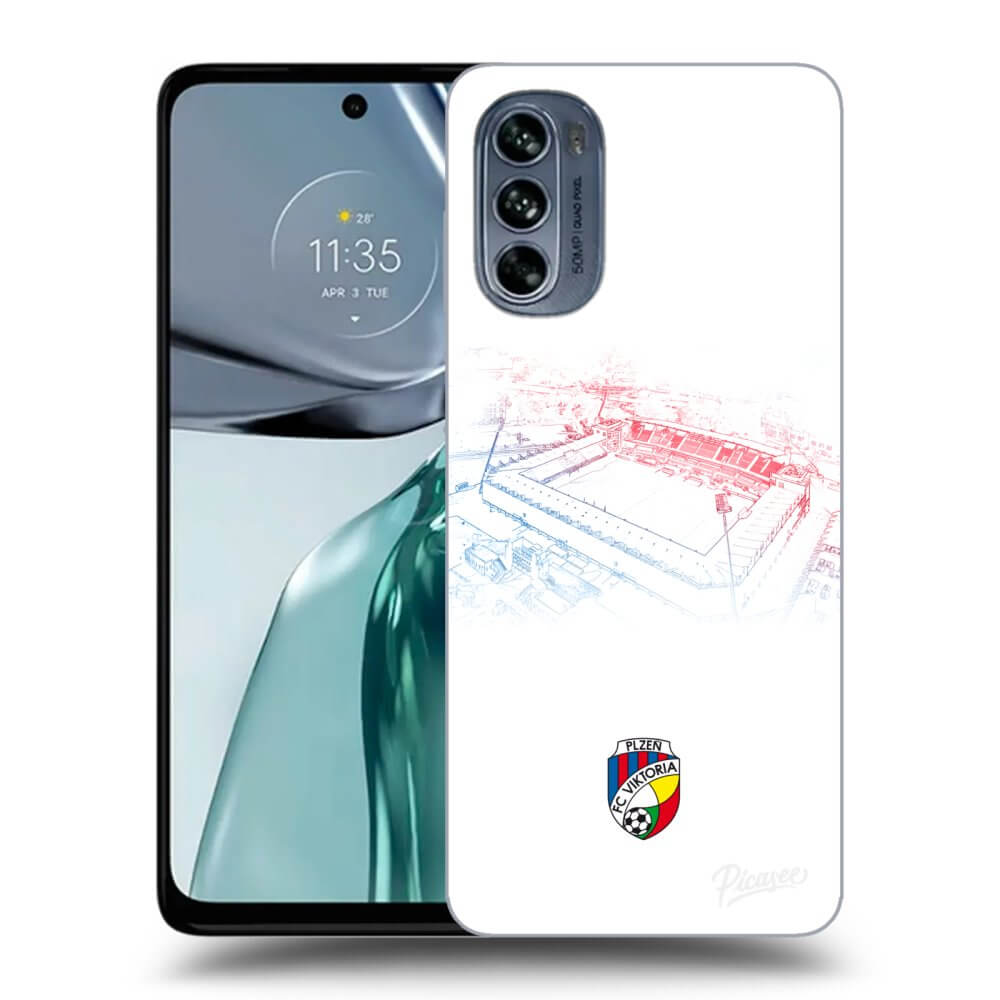 Silikonový černý Obal Pro Motorola Moto G62 - FC Viktoria Plzeň C