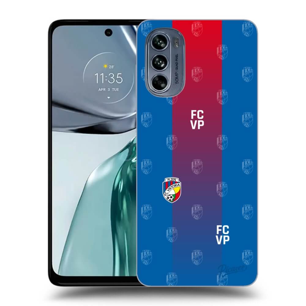 Silikonový černý Obal Pro Motorola Moto G62 - FC Viktoria Plzeň F