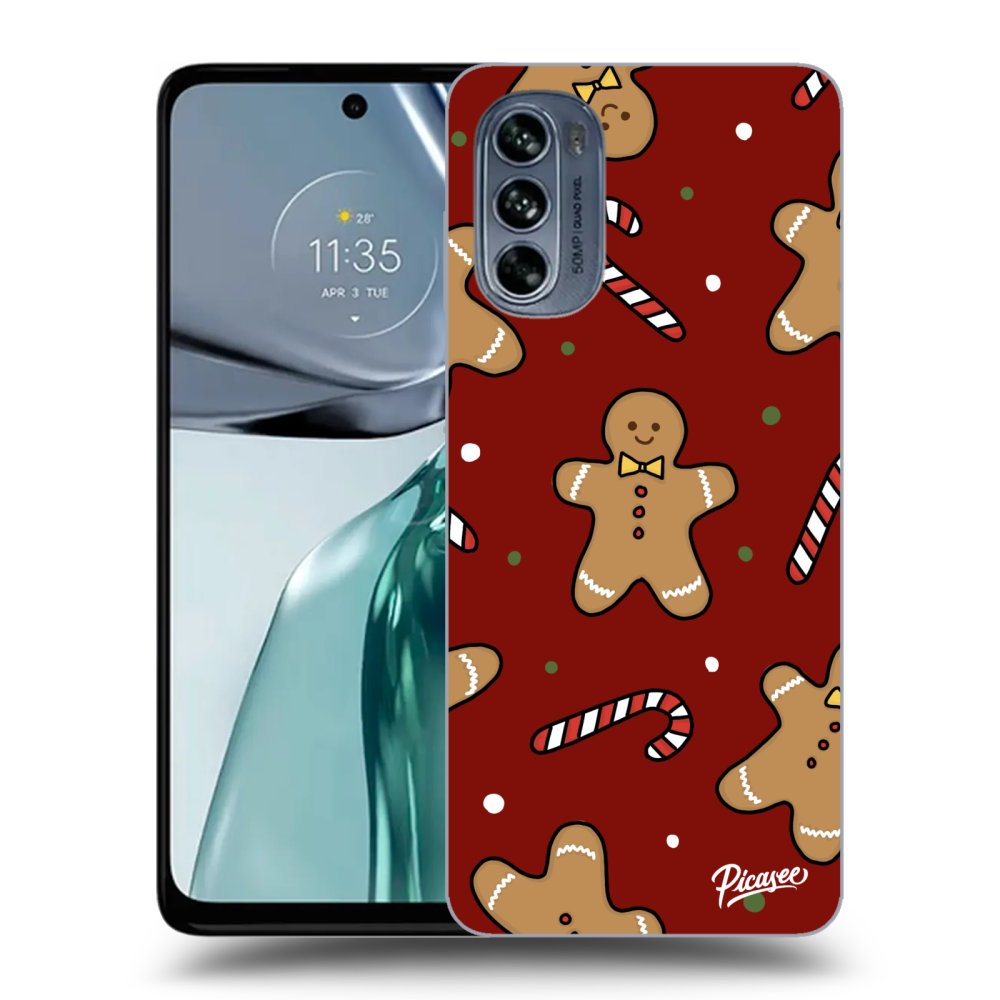 Silikonový černý Obal Pro Motorola Moto G62 - Gingerbread 2