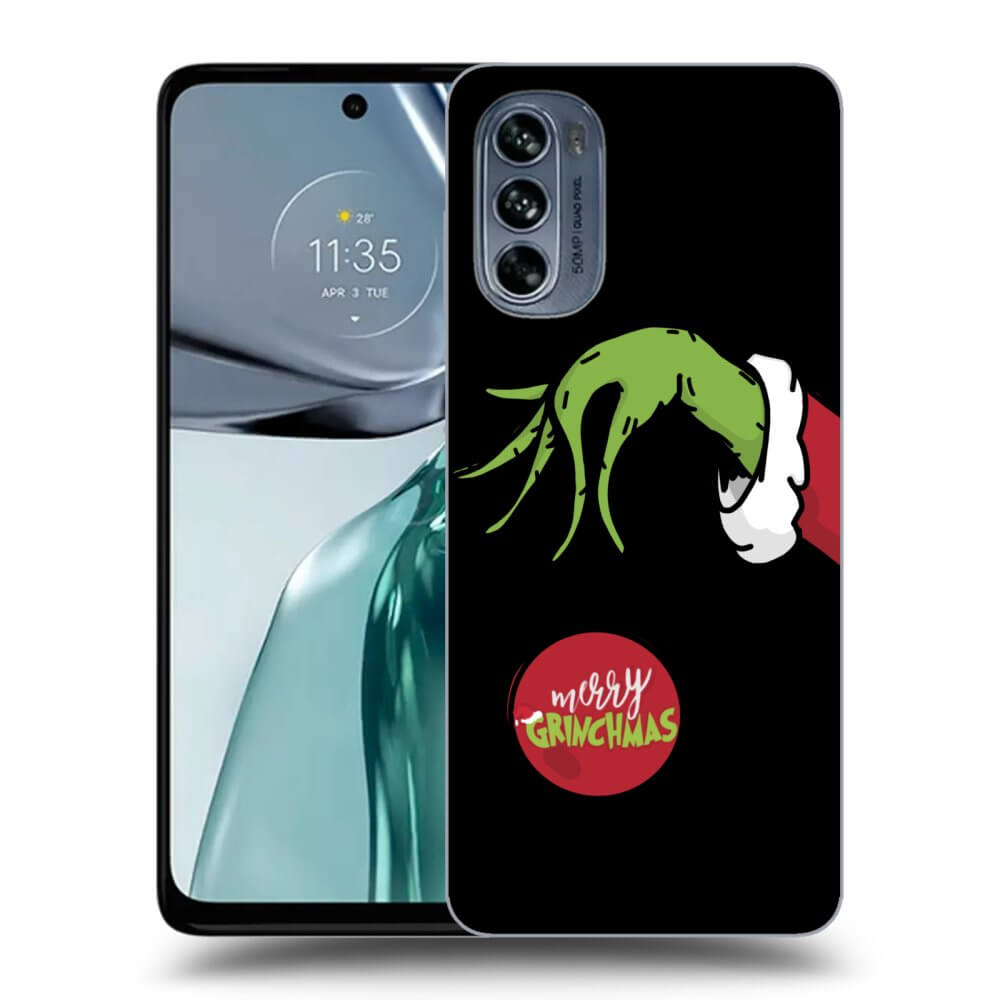 Silikonový černý Obal Pro Motorola Moto G62 - Grinch