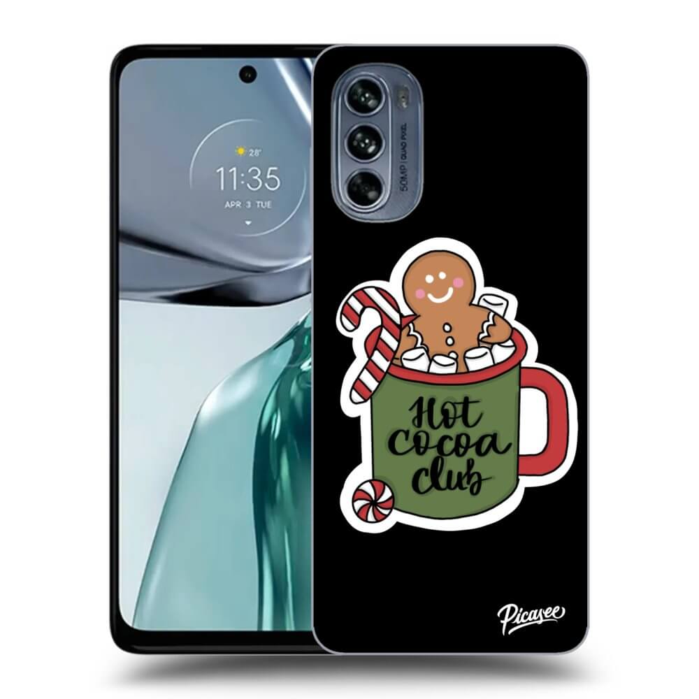 Silikonový černý Obal Pro Motorola Moto G62 - Hot Cocoa Club