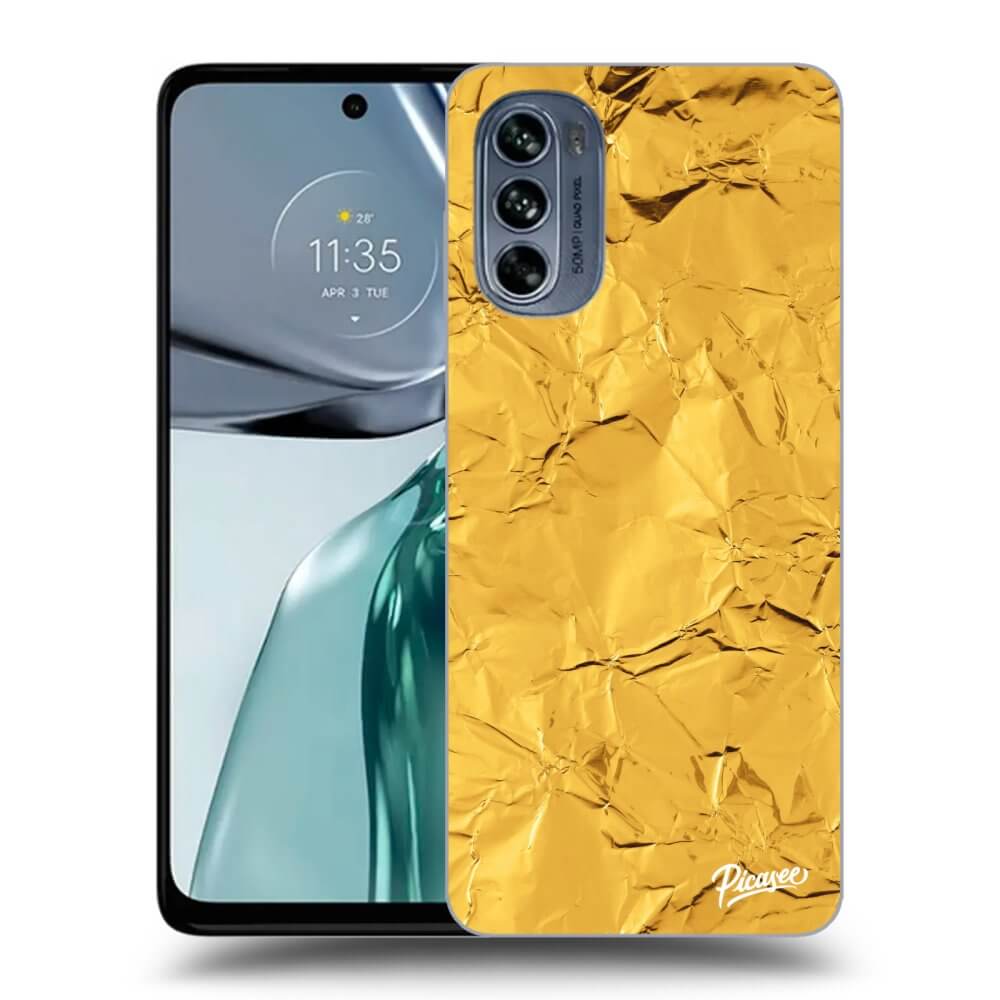 Silikonový černý Obal Pro Motorola Moto G62 - Gold