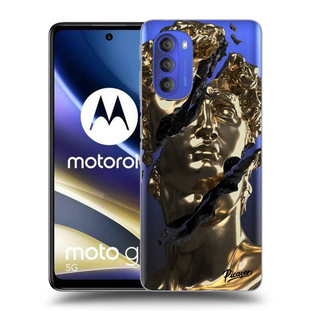 Silikonový Průhledný Obal Pro Motorola Moto G51 - Golder