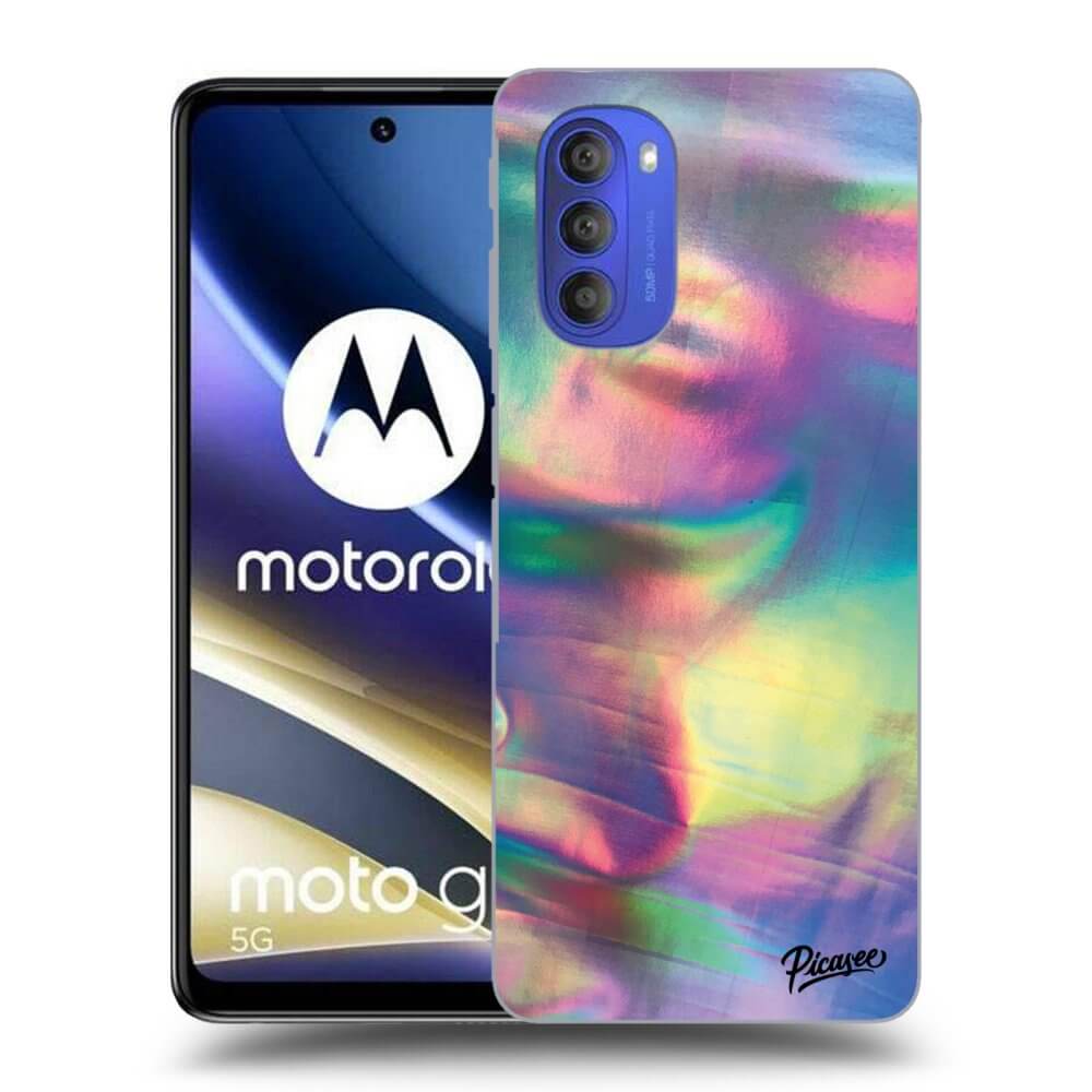 Silikonový černý Obal Pro Motorola Moto G51 - Holo