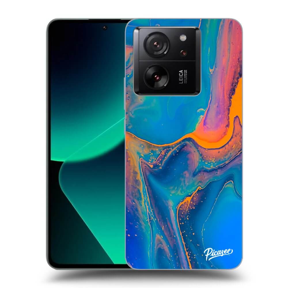 Silikonový Průhledný Obal Pro Xiaomi 13T Pro - Rainbow