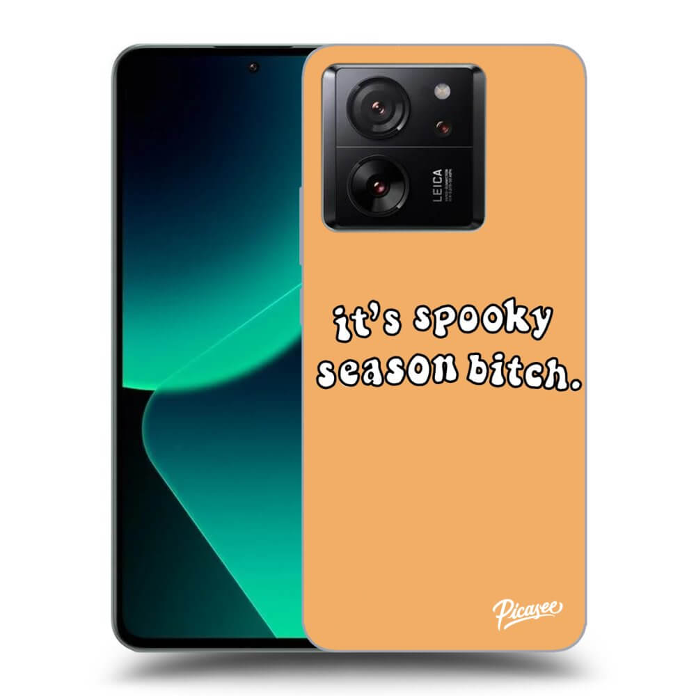 Silikonový černý Obal Pro Xiaomi 13T Pro - Spooky Season