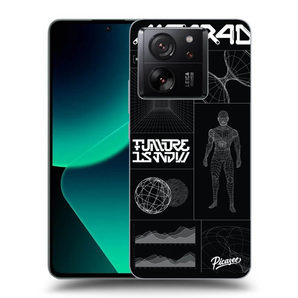 Silikonový Průhledný Obal Pro Xiaomi 13T Pro - BLACK BODY