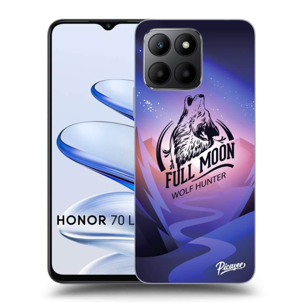 Silikonový Průhledný Obal Pro Honor 70 Lite - Vlk