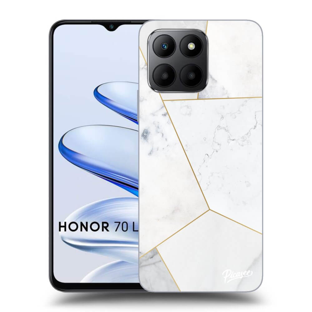 Silikonový Průhledný Obal Pro Honor 70 Lite - White Tile