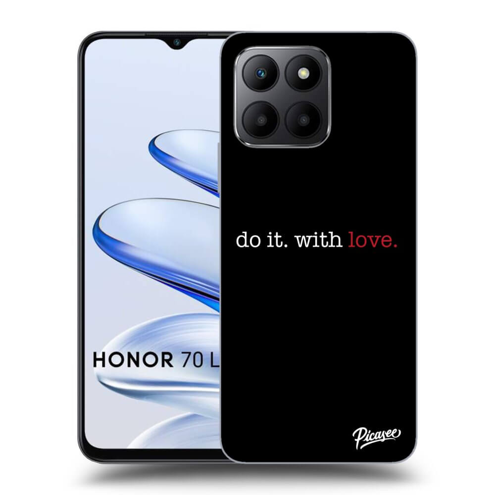 Silikonový Průhledný Obal Pro Honor 70 Lite - Do It. With Love.