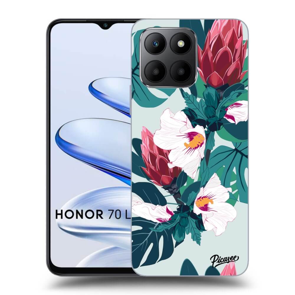 Silikonový Průhledný Obal Pro Honor 70 Lite - Rhododendron