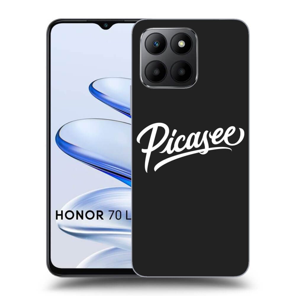 Silikonový černý Obal Pro Honor 70 Lite - Picasee - White