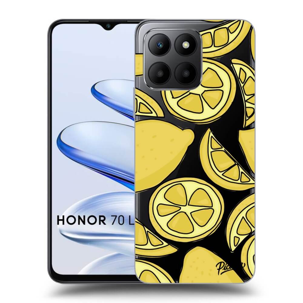 Silikonový Průhledný Obal Pro Honor 70 Lite - Lemon