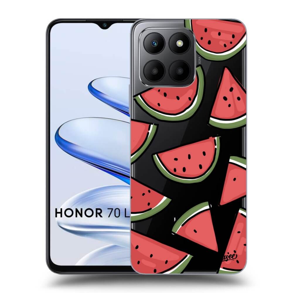 Silikonový Průhledný Obal Pro Honor 70 Lite - Melone