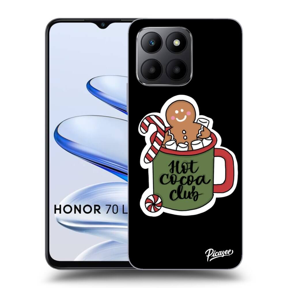 Silikonový černý Obal Pro Honor 70 Lite - Hot Cocoa Club