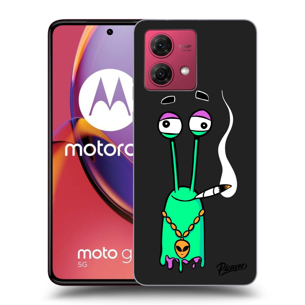 Silikonový černý Obal Pro Motorola Moto G84 5G - Earth - Sám Doma