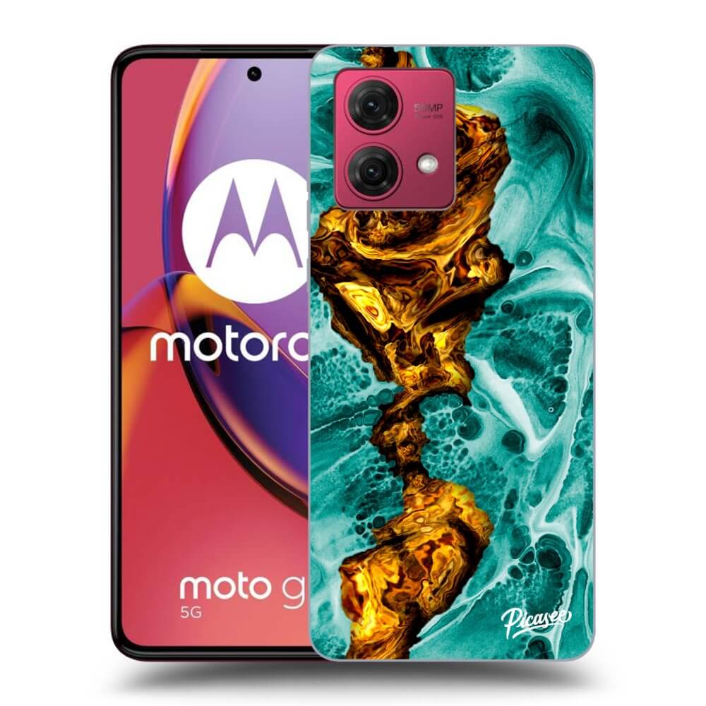 Silikonový Průhledný Obal Pro Motorola Moto G84 5G - Goldsky