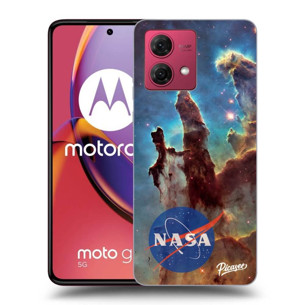 Silikonový černý Obal Pro Motorola Moto G84 5G - Eagle Nebula