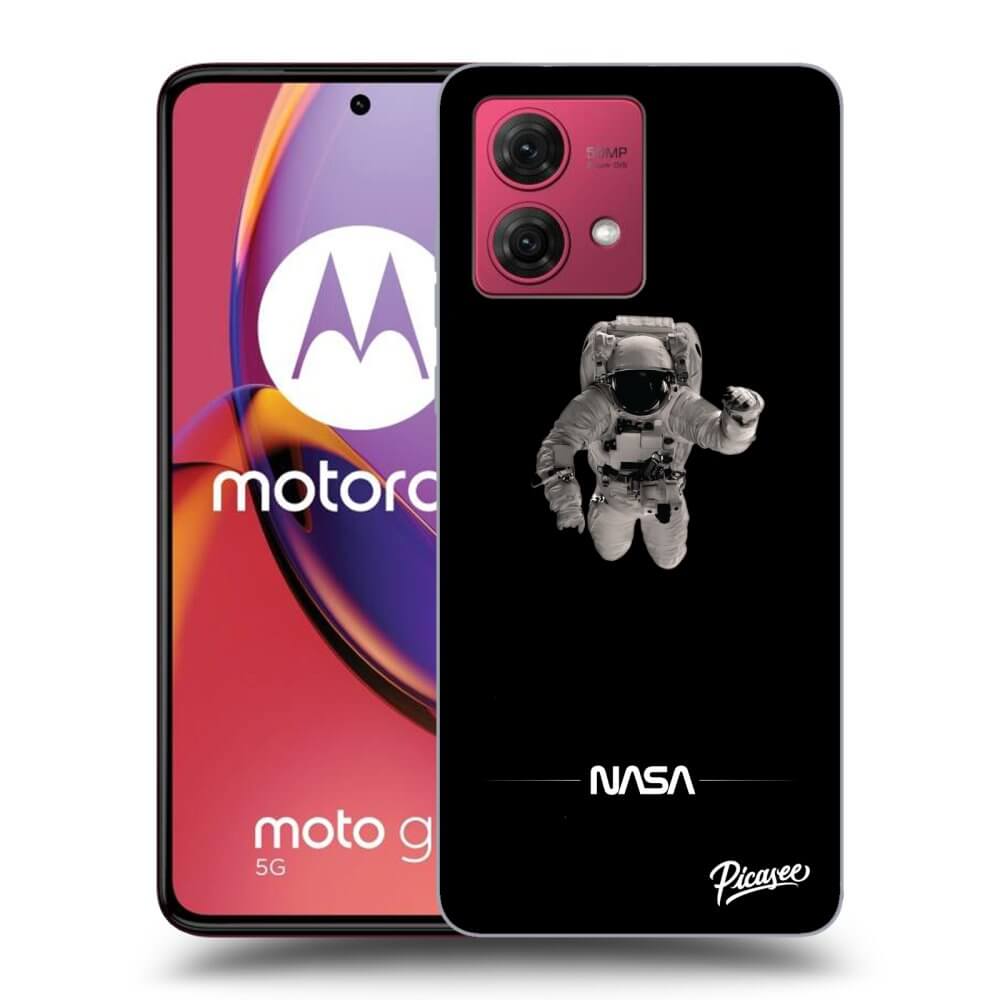 Silikonový Průhledný Obal Pro Motorola Moto G84 5G - Astronaut Minimal