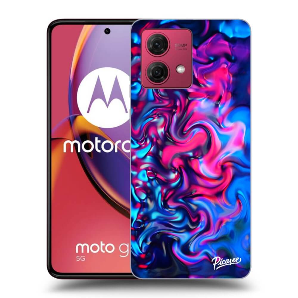 Silikonový Průhledný Obal Pro Motorola Moto G84 5G - Redlight