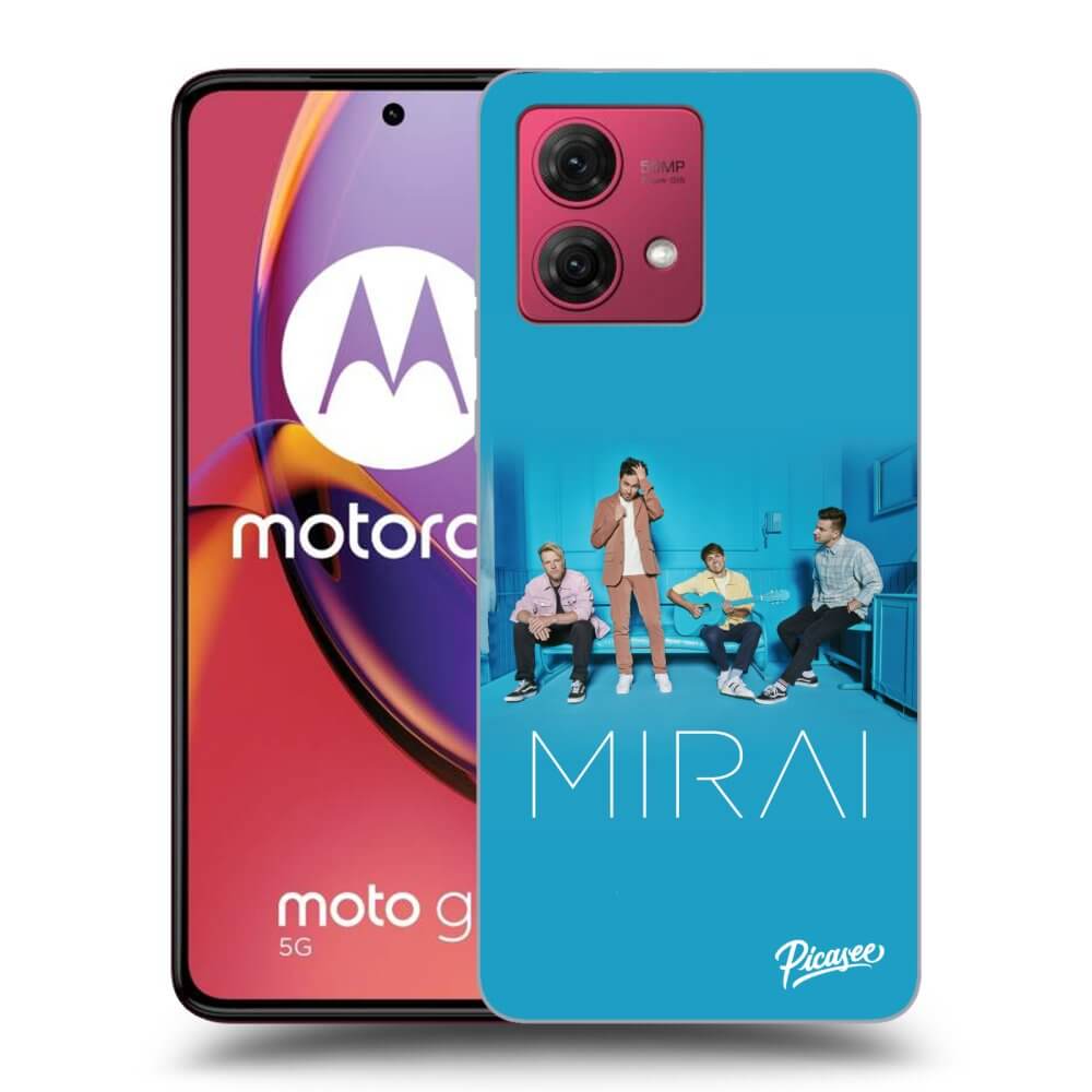 Silikonový Průhledný Obal Pro Motorola Moto G84 5G - Mirai - Blue