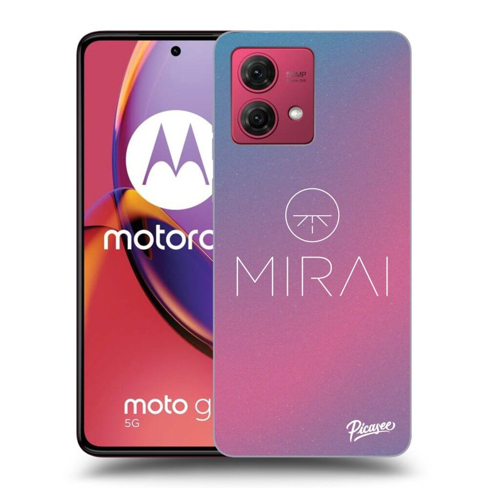 Silikonový Průhledný Obal Pro Motorola Moto G84 5G - Mirai - Logo