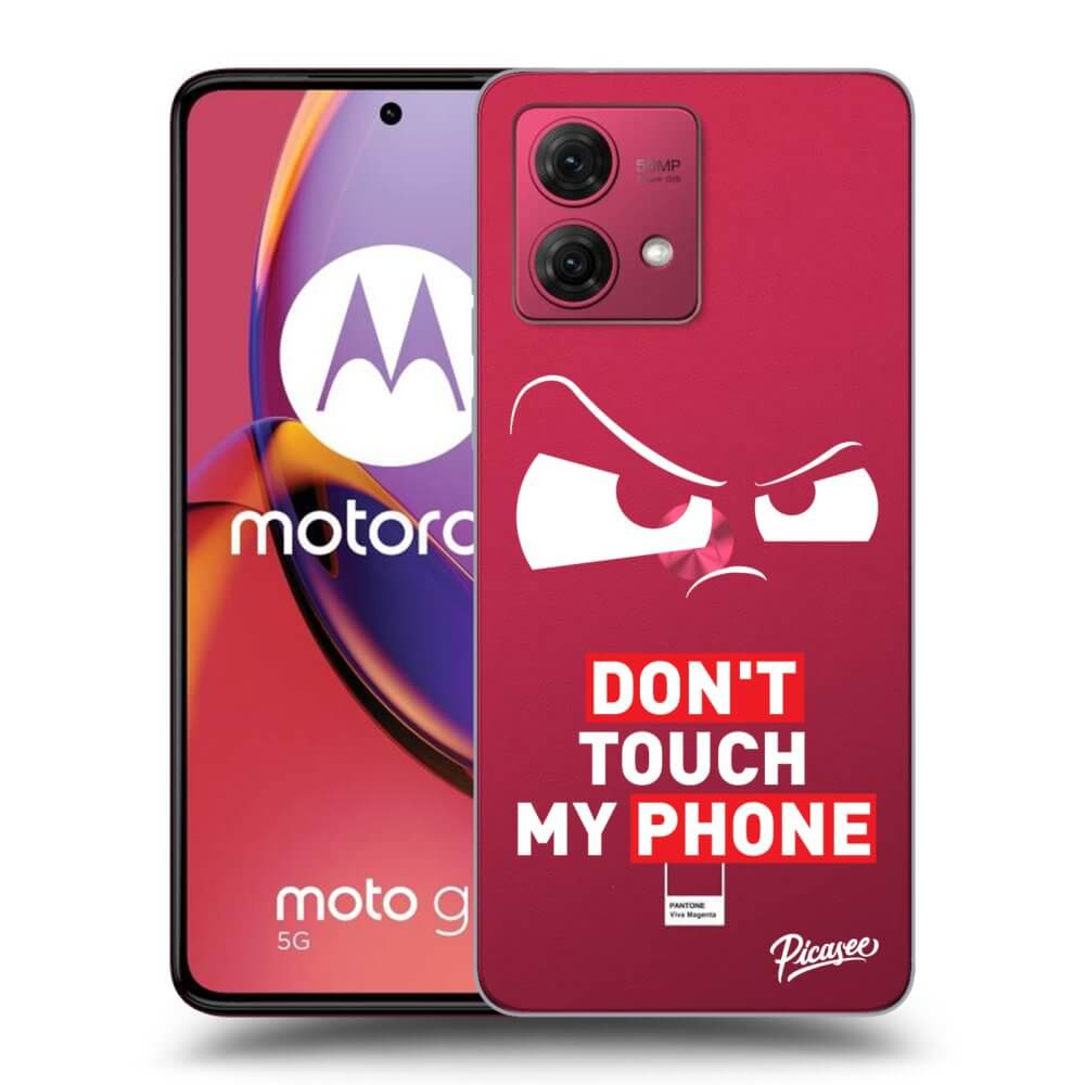 Silikonový Průhledný Obal Pro Motorola Moto G84 5G - Cloudy Eye - Transparent