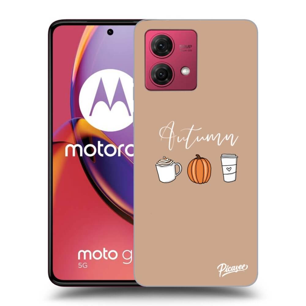 Silikonový černý Obal Pro Motorola Moto G84 5G - Autumn