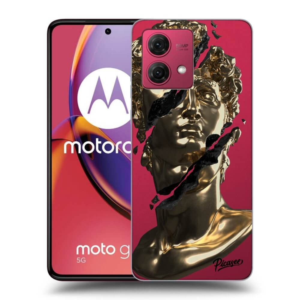 Silikonový Průhledný Obal Pro Motorola Moto G84 5G - Golder