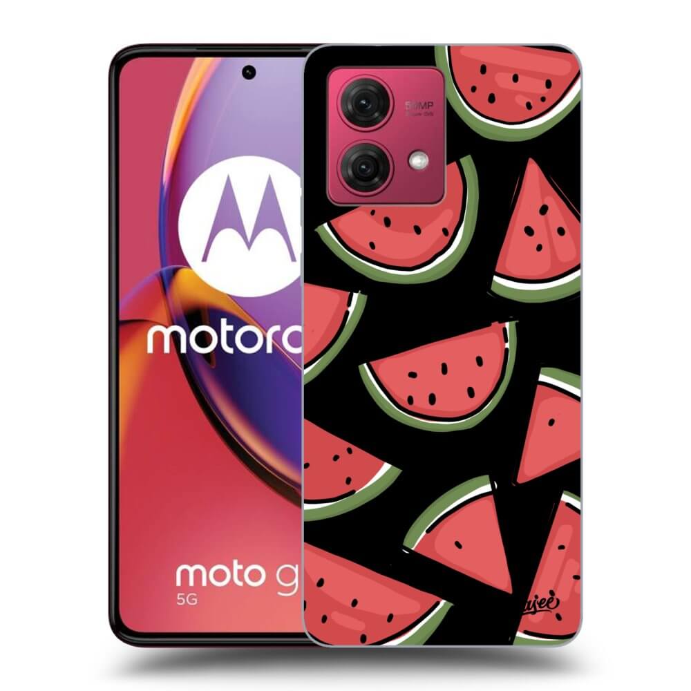 Silikonový černý Obal Pro Motorola Moto G84 5G - Melone