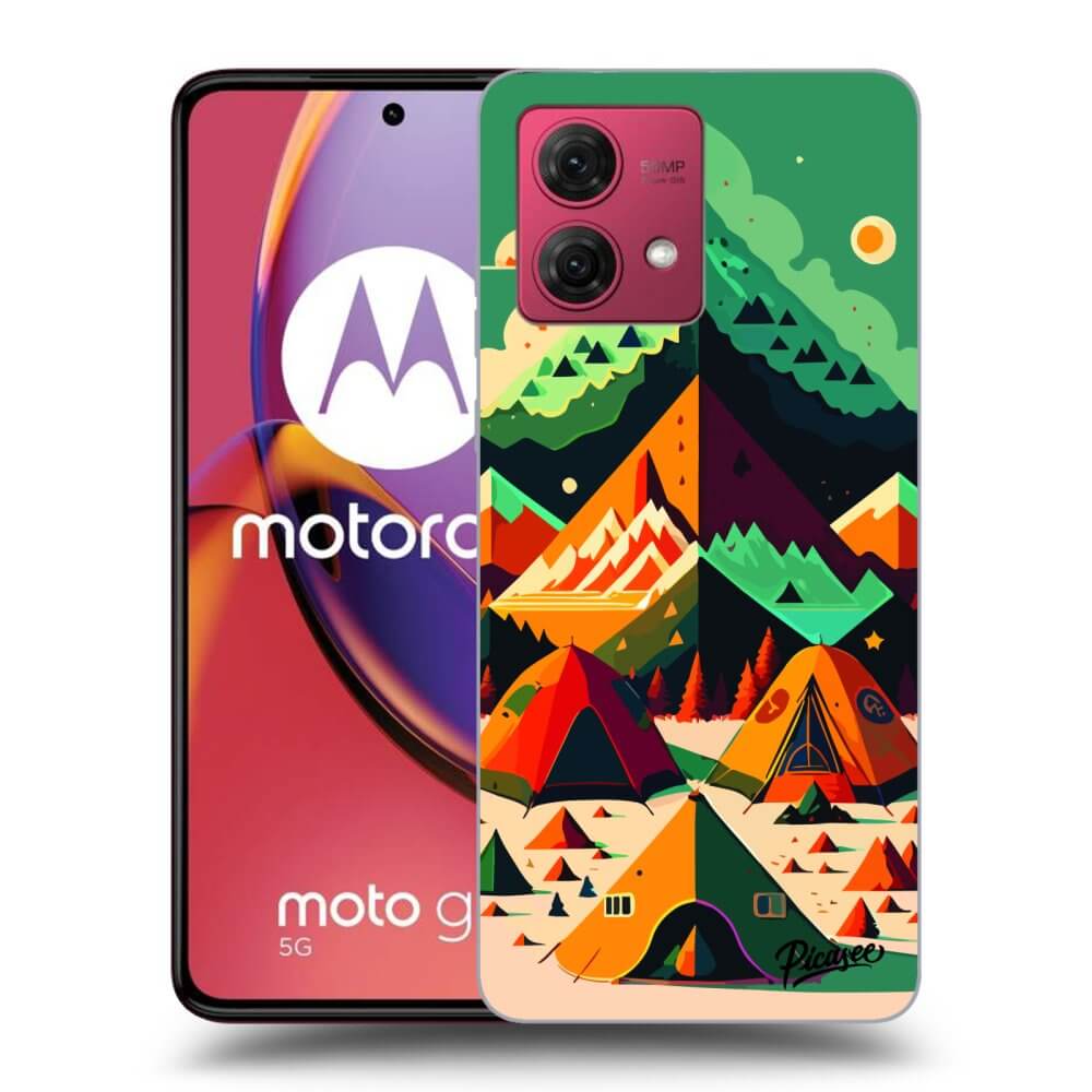 Silikonový černý Obal Pro Motorola Moto G84 5G - Alaska