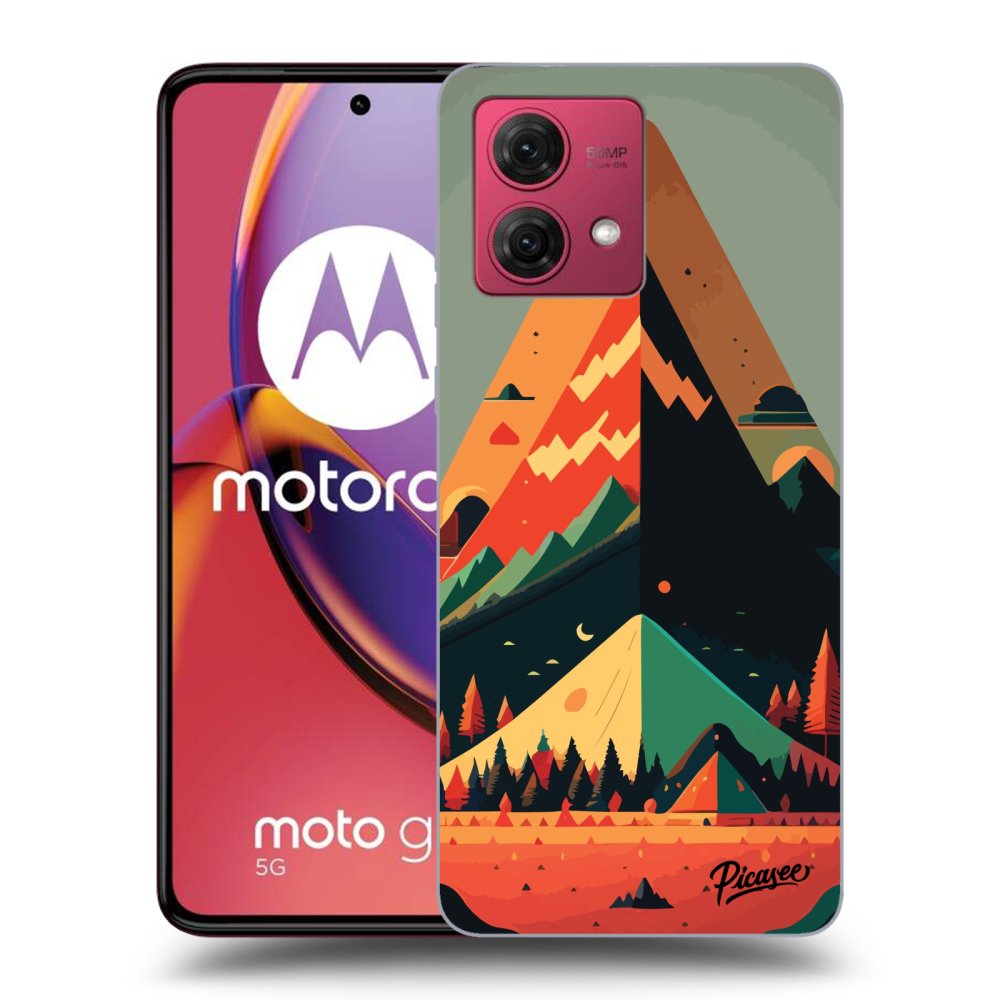 Silikonový černý Obal Pro Motorola Moto G84 5G - Oregon