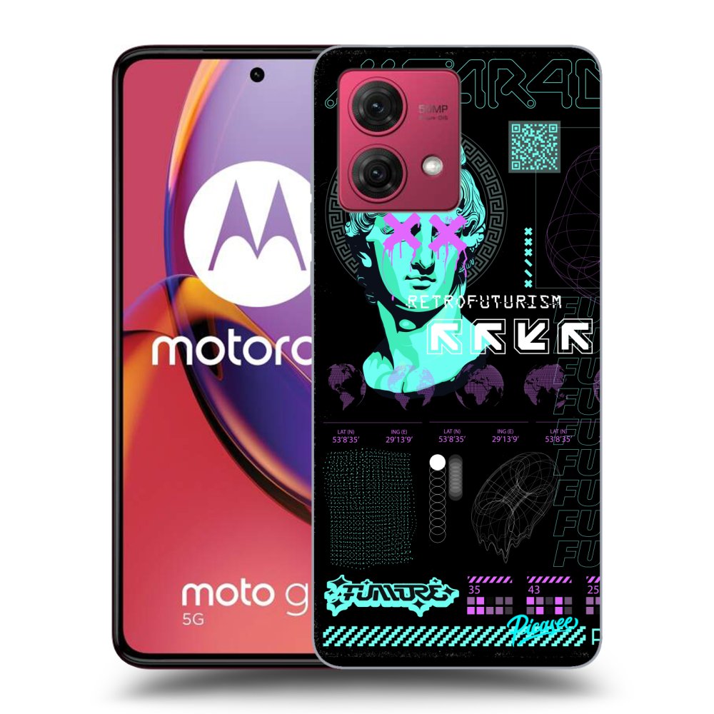 Silikonový Průhledný Obal Pro Motorola Moto G84 5G - RETRO