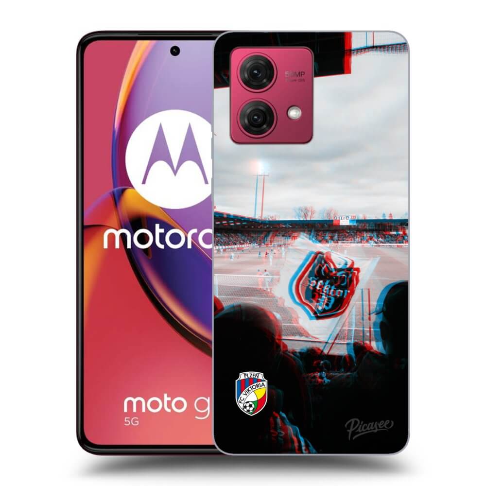 Silikonový Průhledný Obal Pro Motorola Moto G84 5G - FC Viktoria Plzeň B