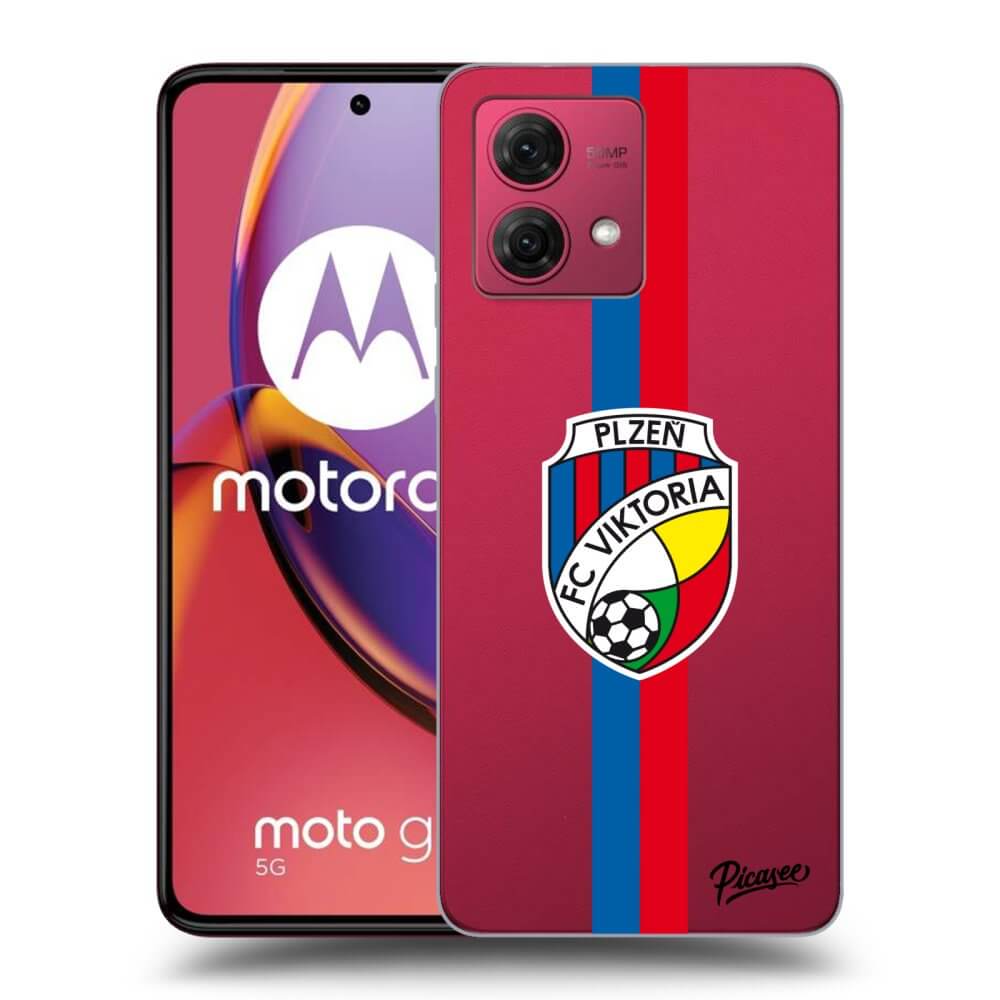 Silikonový Průhledný Obal Pro Motorola Moto G84 5G - FC Viktoria Plzeň H