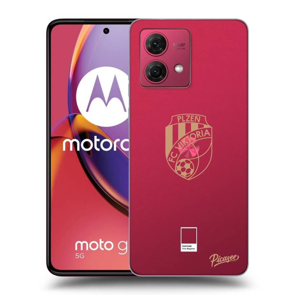 Silikonový Průhledný Obal Pro Motorola Moto G84 5G - FC Viktoria Plzeň I