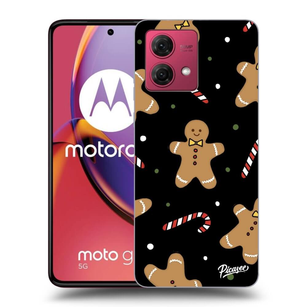 Silikonový černý Obal Pro Motorola Moto G84 5G - Gingerbread