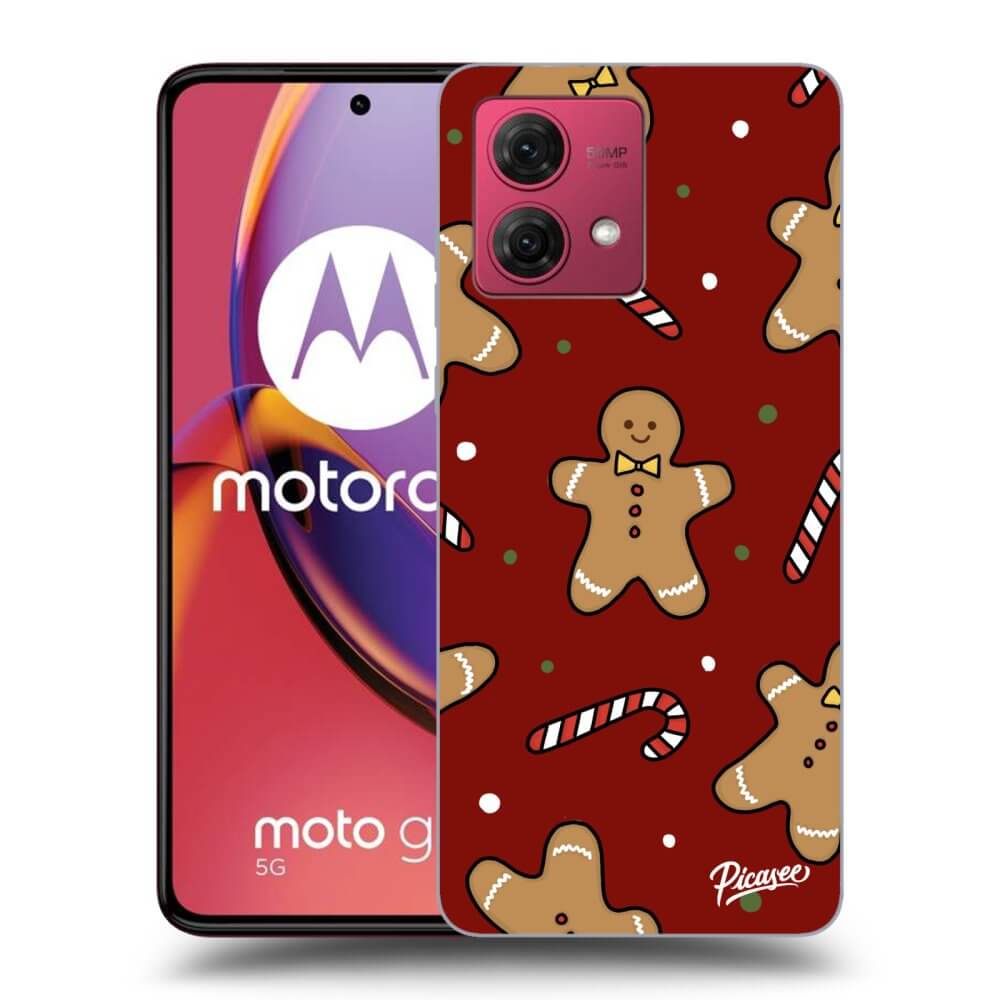 Silikonový černý Obal Pro Motorola Moto G84 5G - Gingerbread 2