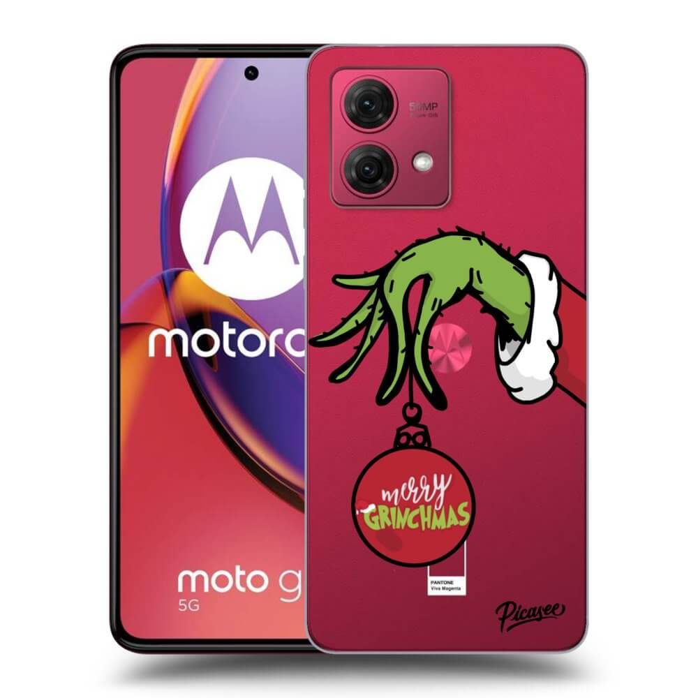 Silikonový Průhledný Obal Pro Motorola Moto G84 5G - Grinch