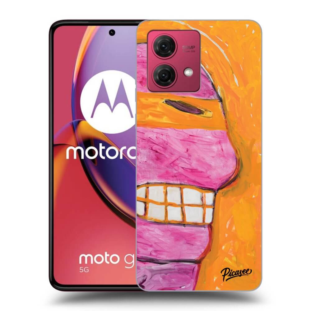 Silikonový černý Obal Pro Motorola Moto G84 5G - TMNT