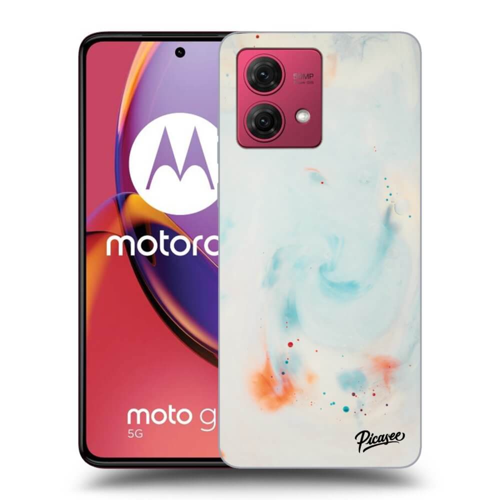 Silikonový Průhledný Obal Pro Motorola Moto G84 5G - Splash