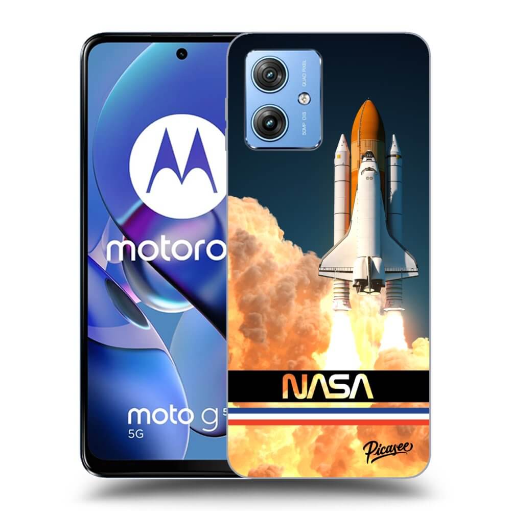 Silikonový černý Obal Pro Motorola Moto G54 5G - Space Shuttle